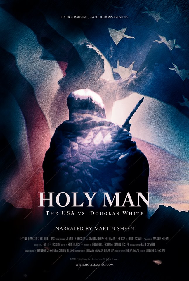 poster for the movie HOLY MAN by Simon J. Joseph